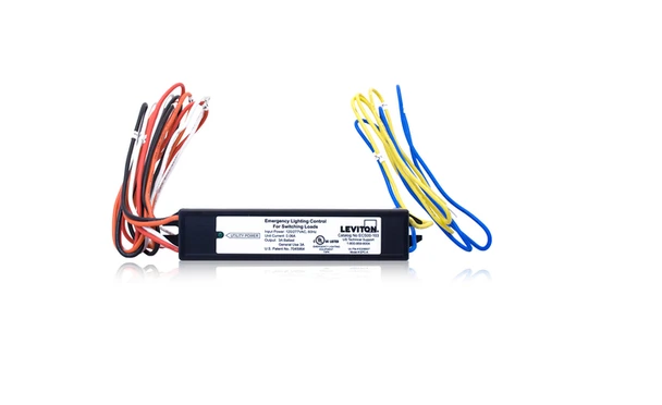 ECS00-103 Leviton Emergency Lighting Power Control, Switching Load Transfer, Shunt Relay - 3A 120-277V Fixture-Mount