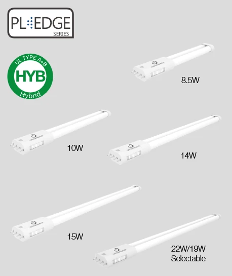 PLL/8CCTS/HYB/C Green Creative Field-select Power and CCT Color Hybrid LED PLL - 8.5W-22W 960-3350 Lumen Options