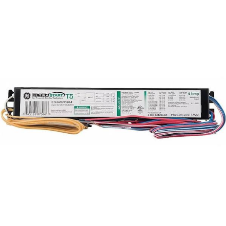 GE454MVPS90F GE 67566 UltraStart® T5 Electronic Ballast
