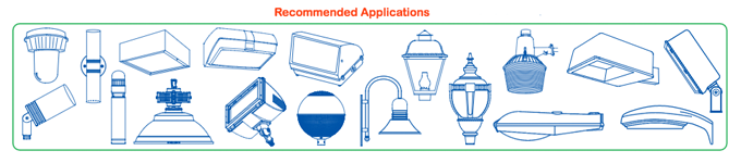 Hylite LED locations