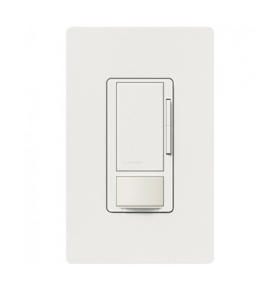 Lutron Maestro MS-Z101-WH dimmer and sesnsor