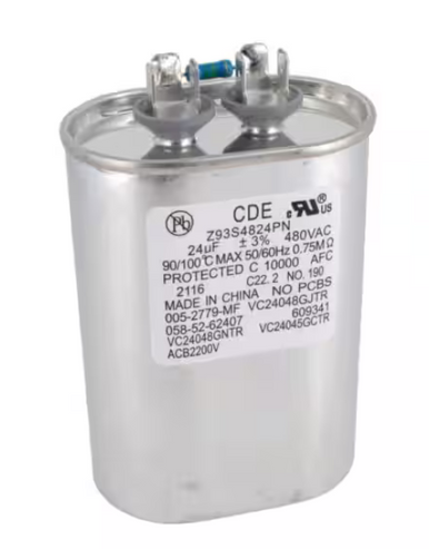 Z93S4824MN CDE (Aerovox) Metal Halide Capacitor - 1000W 480V 24µF