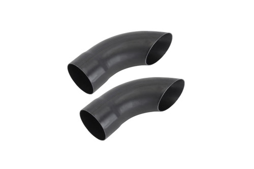 Speedway Turn-Down/Kickout Tail Pipe Tips, 3-1/2 x 7 Inch