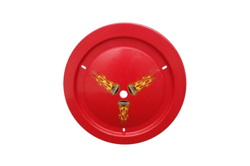 Ultimate Smooth 15" Wheel Cover, Red