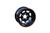 Bassett Racing Wheels IMCA D-Hole 5x5 Wheels, Black
