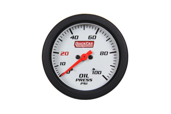 Extreme 2-5/8" Oil Pressure Gauge (0–100 PSI)