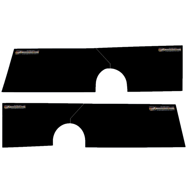 MD3 Dirt Modified Plastic Door and Quarter Kit, Black