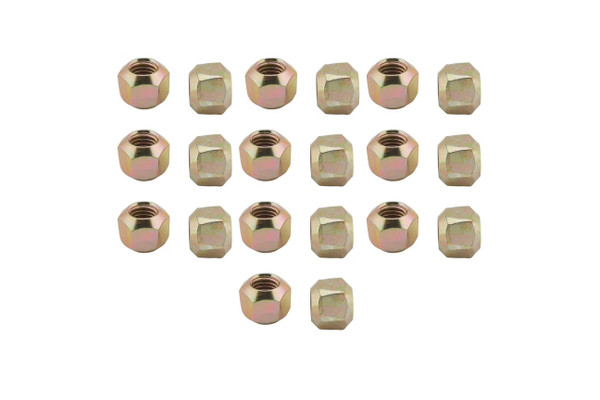Wheel Lug Nuts, Steel, 5/8 Inch RH Coarse, Double Taper