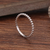 Vintage Gold Bead 18K Gold Ring: Rose Gold, Yellow Gold, and White Gold