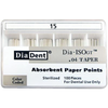 Paper Points .04 Taper #15 100/Bx