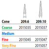 Two Striper Diamond 209.10 Cone Fine 5/Pk