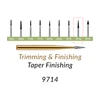 Carbide Burs. FG-9714 T&F 30-blades Taper Finishing. 10 pcs.