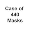 3M 1870+ NIOSH N95 Health Care Particulate Respirator and Surgical Mask 440/Case