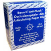 Bausch Arti-Check Micro-Thin .0016' (40 microns) BLUE Articulating Paper, 16 mm