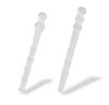 ParaPost Fiber Lux Posts - Size #6, Black 5/Pk. Parallel Translucent Fiber Posts