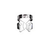 Hygenic #12A Winged Serrated Jaw, Upper Left Molars Metal Rubber Dam Clamp