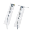Brixton 2.5' x 10' Disposable Air/Water Syringe Sleeves Without Punch, Clear