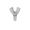 House Brand #4 Disposable Medium Perforated Lower Full-Arch Plastic Impression