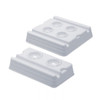 House Brand 4-Well Disposable Mixing Well, box of 200 Mixing Wells.