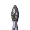 House Brand FG 368.023SC Football Shaped, Super Coarse Grit Diamond Burs, 10/Pk