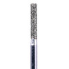House Brand FG 837.014M Cylinder Flat End, Medium Grit Diamond Burs, 10/Pk