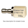 IPS Empress CAD CEREC / inLab LT blocks, Shade B2 Size I12 5/pk. LT