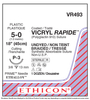 Ethicon Vicryl Rapide 5/0, 18' Vicryl Rapid Absorbable Coated Suture