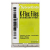 K-Flex Files #25 stainless steel file, 21 mm, 6/Box