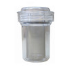 Evac-U-Trap #2300 central suction evacuation trap, 3.5'W x 4.375'H, fits