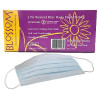 Blossom ASTM level 2 Ear-Loop Face Mask BLUE 50/Bx. Filtration efficiency 99%