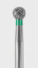 NeoDiamond #0123 (801.023) Fine Grit, Ball Shaped Diamond Bur, Single Use