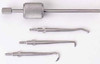 Miltex Morrell type manual stainless steel Crown Remover with 3 Tips (A, B & C)