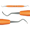 Wingrove B5-6 Titanium Implant Scaler with Orange Resin Handle. Blades are