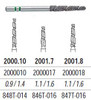 TS2000 Speed Cut Diamond FG #2000.10 Flat End Taper Coarse, pack of 5