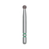 Two Striper FG #120 Coarse Diamond Bur, Round. Pack of 5