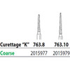 Two Striper FG 763.10 Coarse Diamond Burs, Curettage K. Pack of 5