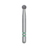 Two Striper FG #125 Fine Diamond Bur, Round. Pack of 5