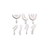 Triple Tray Dual-Arch Impression Trays, Assorted, 35/Box