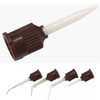 Activa Automix Tips Brown/Clear 50/Pk. *For use with 2.5ml, 5ml and 10ml 1:1