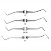 Quala #17 Small Spoon double end excavator with standard 1/4' round handle