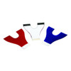Quala Premium red/blue full arch horseshoe articulating paper, 72 microns, box