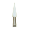 Dura-White CN1 pointed cone FG (friction grip), 12/pk, aluminum oxide finishing