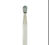 Dura-Green RD2 round FG (friction grip), 12/pk, silicon carbide finishing stones