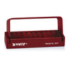 SS White Universal 30-Hole Bur Block, Bordeaux, 1/Pack.