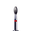 Piranha Diamonds FG 379.023 Fine Grit, Football Shaped, Single Use Diamond Bur