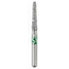 Piranha Diamonds FG #856.018 SS (Short Shank) Coarse Grit, Round End Taper
