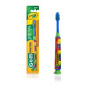 GUM Crayola Deep Clean Toothbrush, Kids, Assorted Colors, 12/Pk