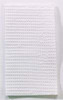 Tidi Patient Bibs WHITE 17' x 18' 3-Ply Paper/1-Ply Poly 500/Cs. Plain Rectangle