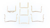 Young 4 5/8' x 3 7/8' Nylon Frame - Radiolucent Lightweight rubber dam frame