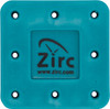 Zirc 8 Hole Teal, Magnetic Bur Block with Microban. Autoclavable/Chemiclavable